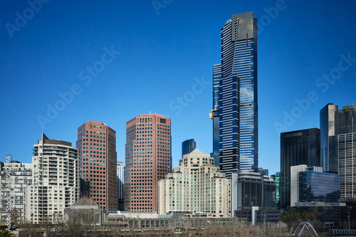 Melbourne city skyline
