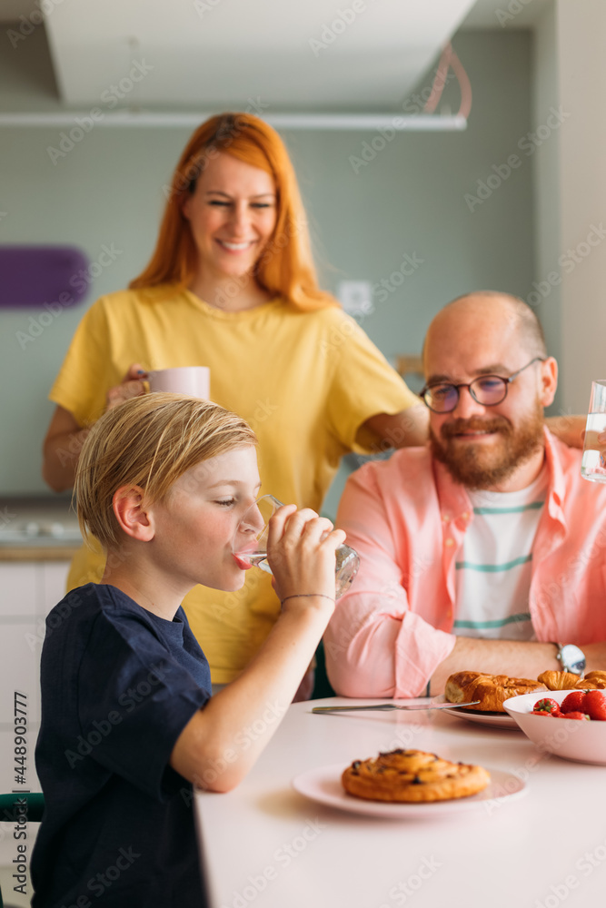 Little Boy Drinking Water Little Boy Drinking Water