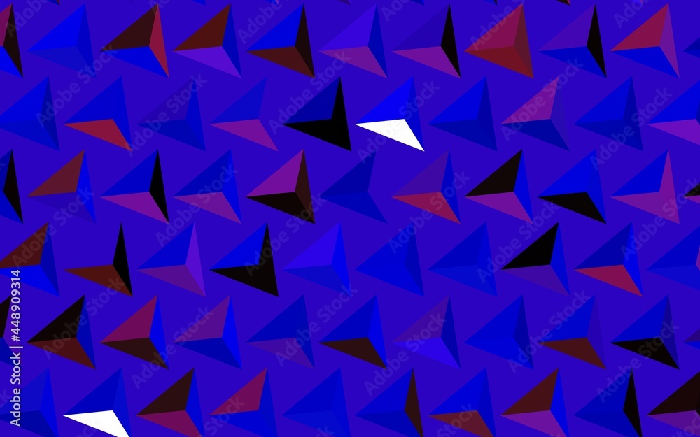 Dark Blue, Yellow vector background with triangles. Dark Blue, Yellow vector background with triangles.