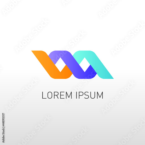 Free Download corporate wave logo design - GFXLoad