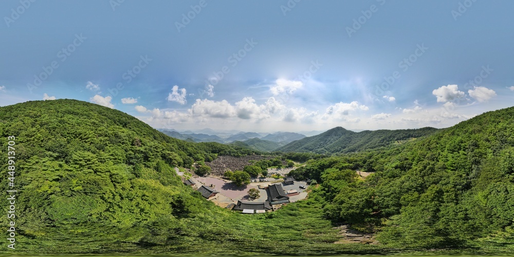 Naklejka premium panorama of the mountains