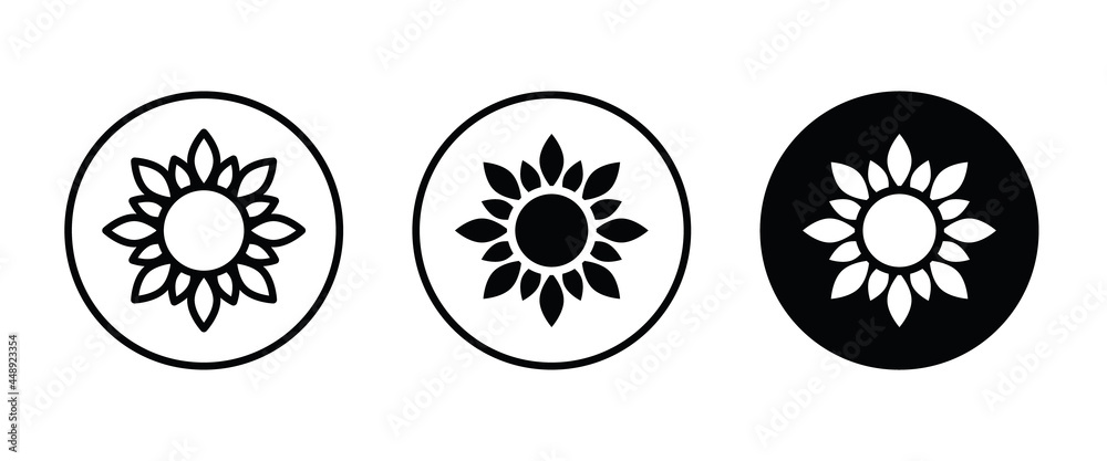 flower icons button, vector, sign, symbol, logo, illustration, editable stroke, flat design style isolated on white flower icons button, vector, sign, symbol, logo, illustration, editable stroke, flat design style isolated on white