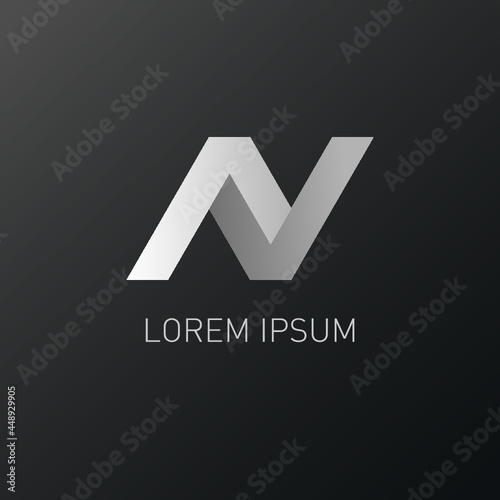 corporate n logo design