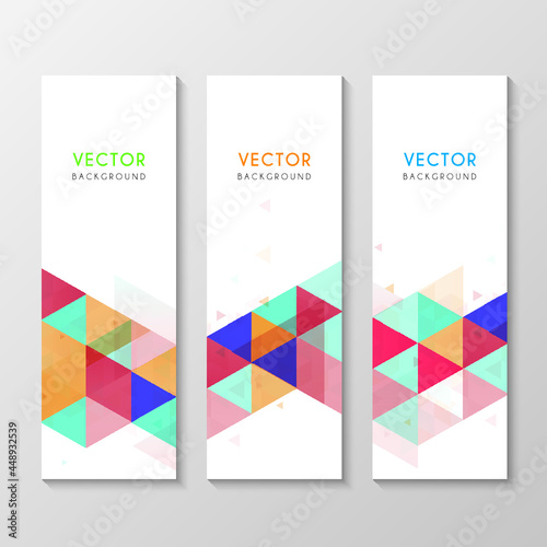 colorful corporate banner design