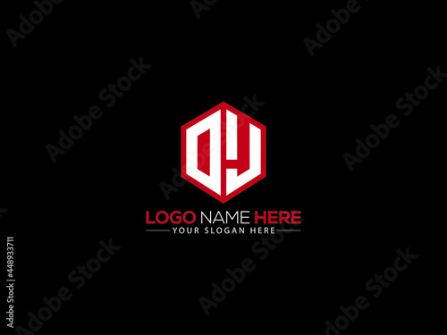 Letter DJ Logo, creative dj logo icon vector for your brand