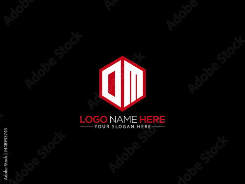 Letter DM Logo, creative dm logo icon vector for your brand