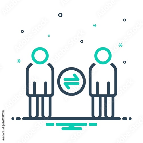 Mix icon for peer