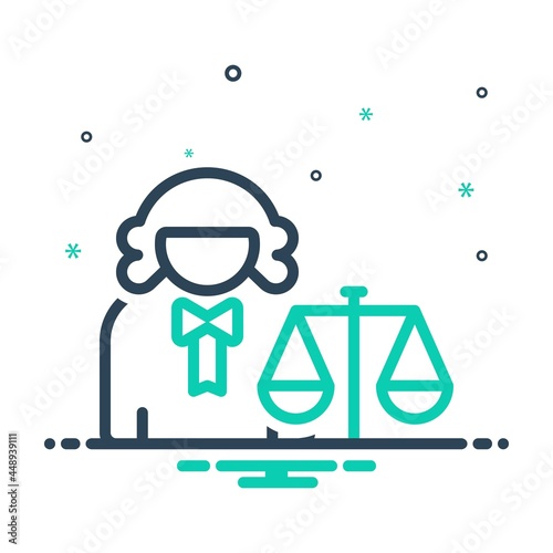 Mix icon for lawyer