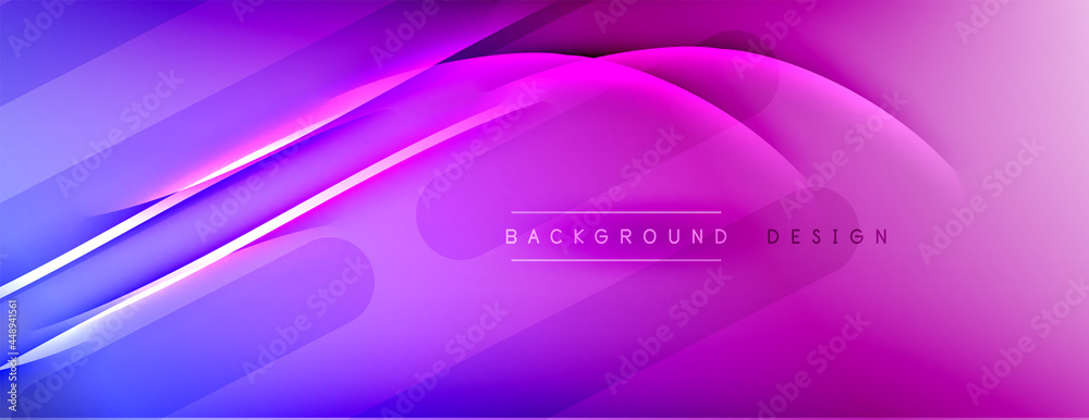 Abstract background - lines composition created with lights and shadows. Technology or business digital template. Trendy simple fluid color gradient abstract background with dynamic Abstract background - lines composition created with lights and shadows. Technology or business digital template. Trendy simple fluid color gradient abstract background with dynamic