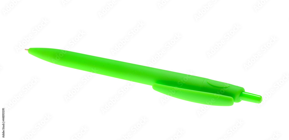 Stylish pen on white background Stylish pen on white background