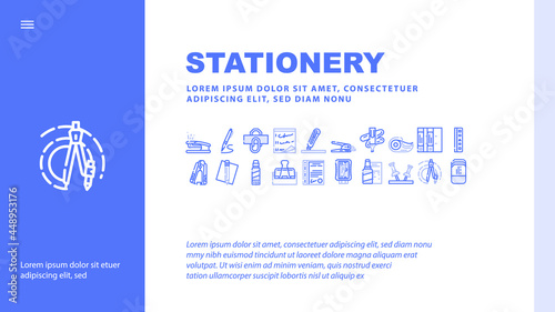 Building Architecture Landing Web Page Header Banner Template Vector. Hospital And Church, Government And Hotel Building, Parking And Factory, Cafe And Castle Illustration