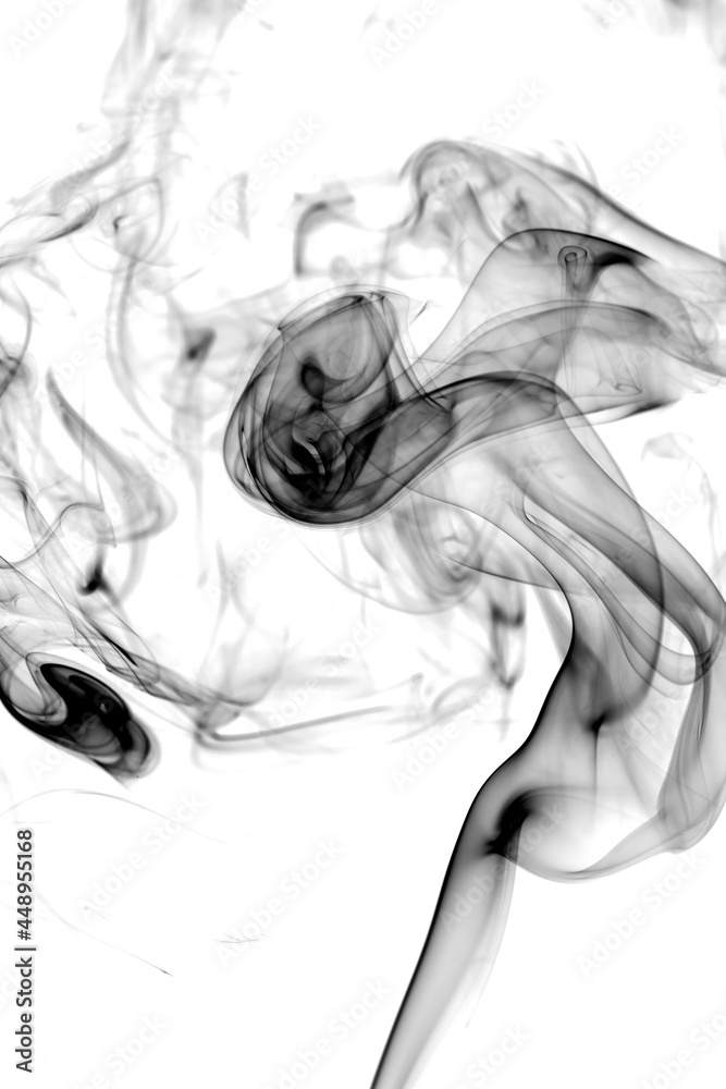Fototapeta premium Toxic fumes movement.