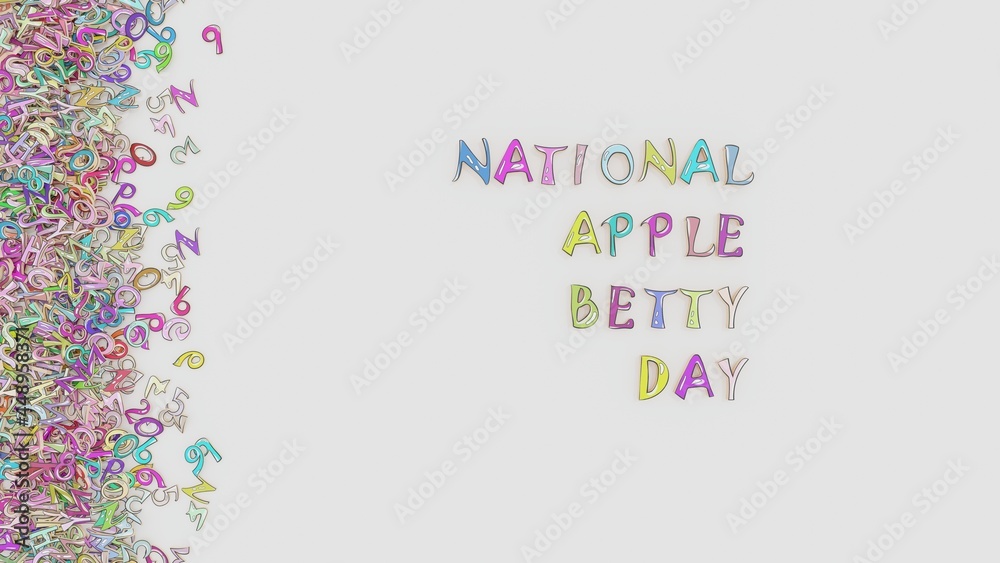 National apple betty day