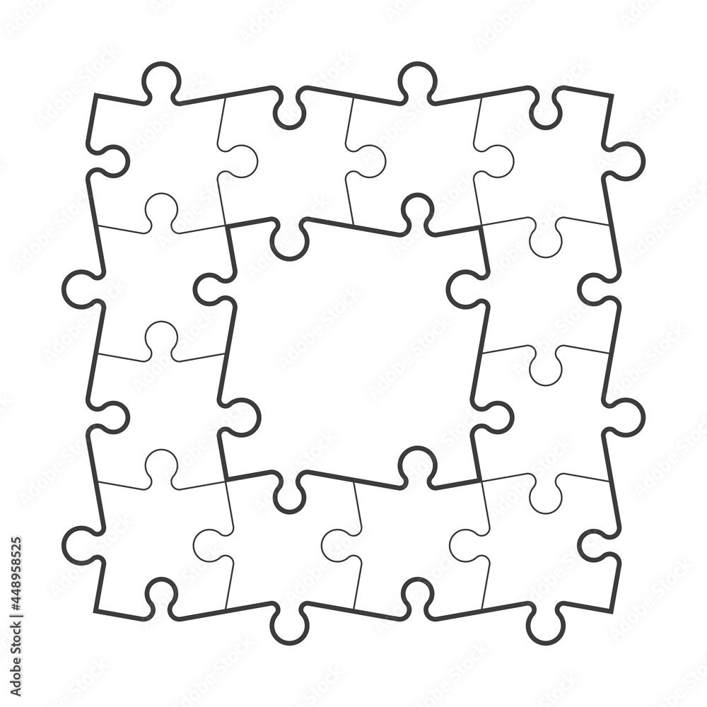 A lot of piece flat puzzle pattern presentation. Many step puzzles business background. Simple pattern. Section compare service banner. Puzzle illustration template simple shape. Abstract Background A lot of piece flat puzzle pattern presentation. Many step puzzles business background. Simple pattern. Section compare service banner. Puzzle illustration template simple shape. Abstract Background