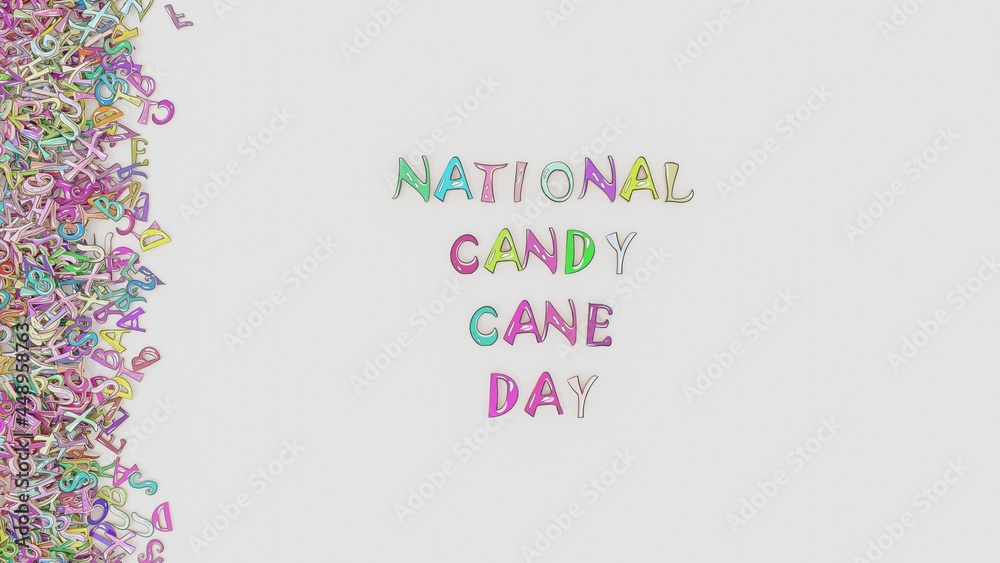 National candy cane day National candy cane day
