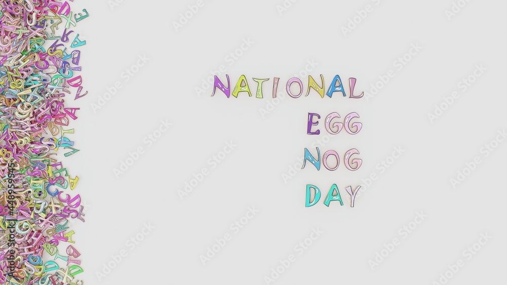 National egg nog day National egg nog day