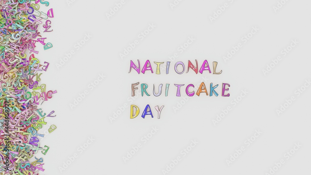 National fruitcake day