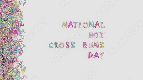 National hot cross buns day