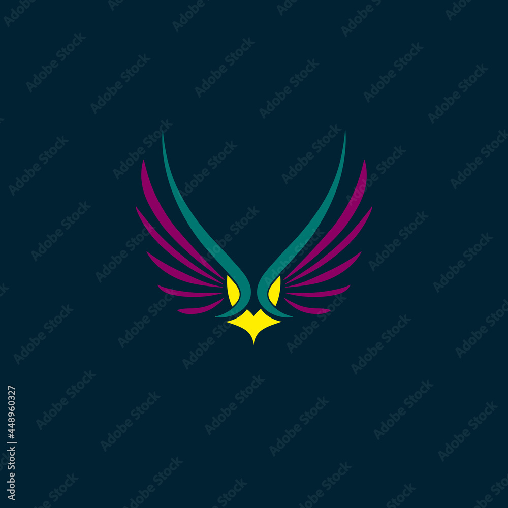 Obraz premium Bird Logo Templates Design