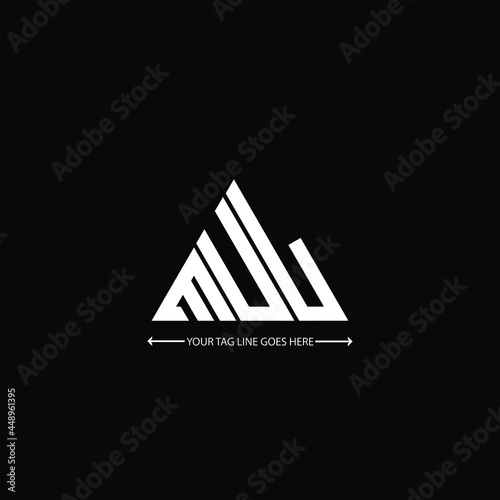 MUL letter logo creative design. MUL unique design
