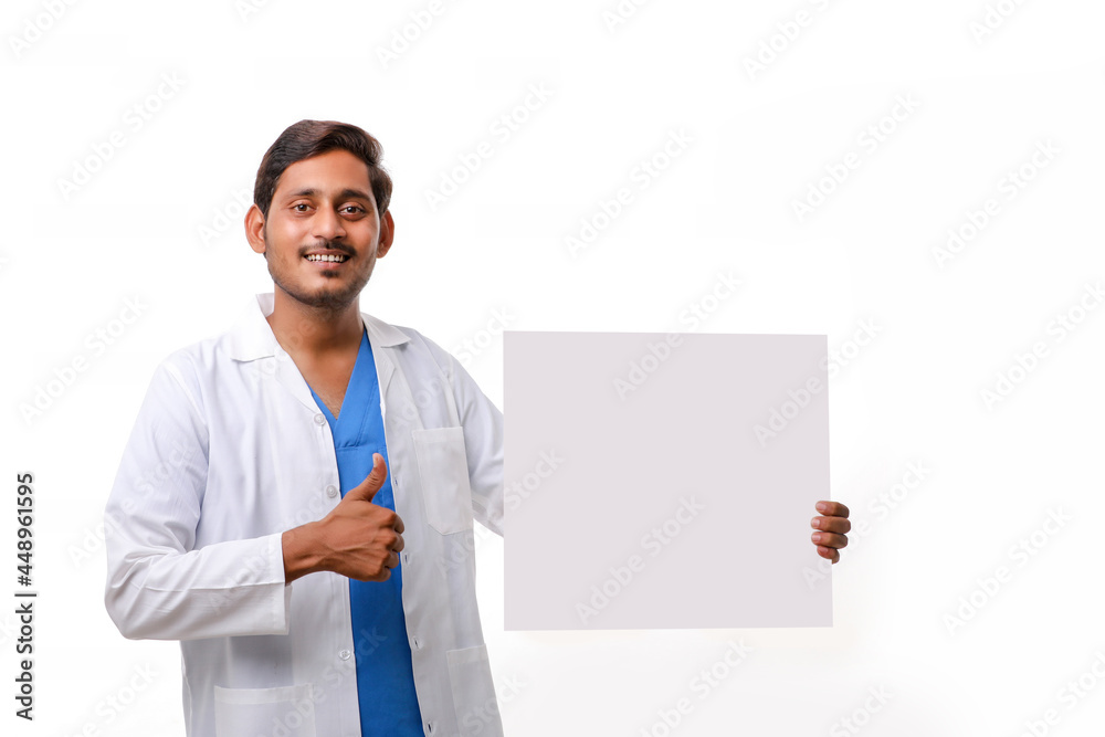healthcare, profession and medicine concept - Young indian male healthcare, profession and medicine concept - Young indian male