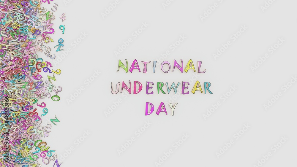 National underwear day