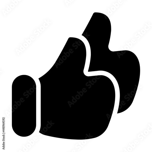 like glyph icon