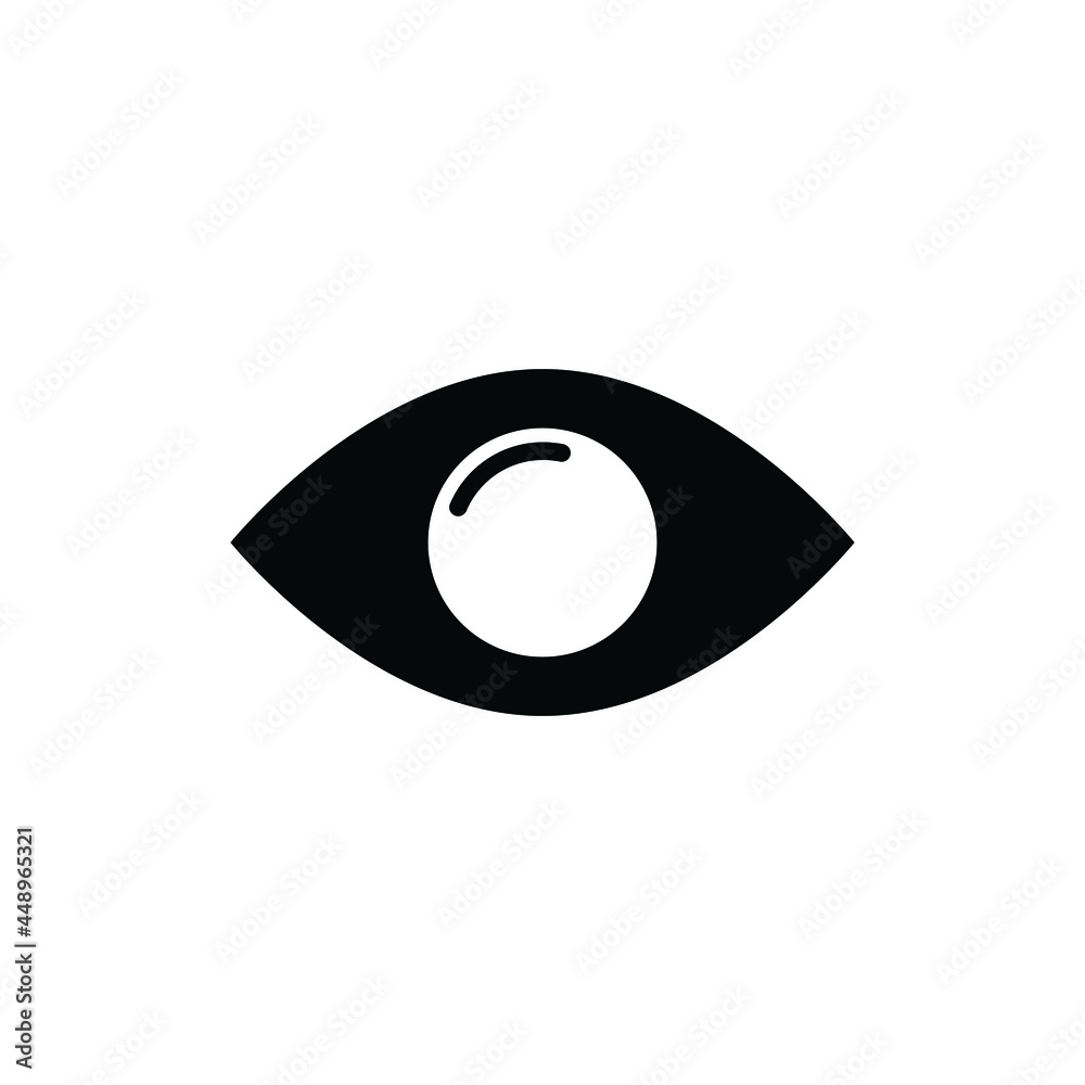 Eye icon vector. Visibility icon vector illustration Eye icon vector. Visibility icon vector illustration