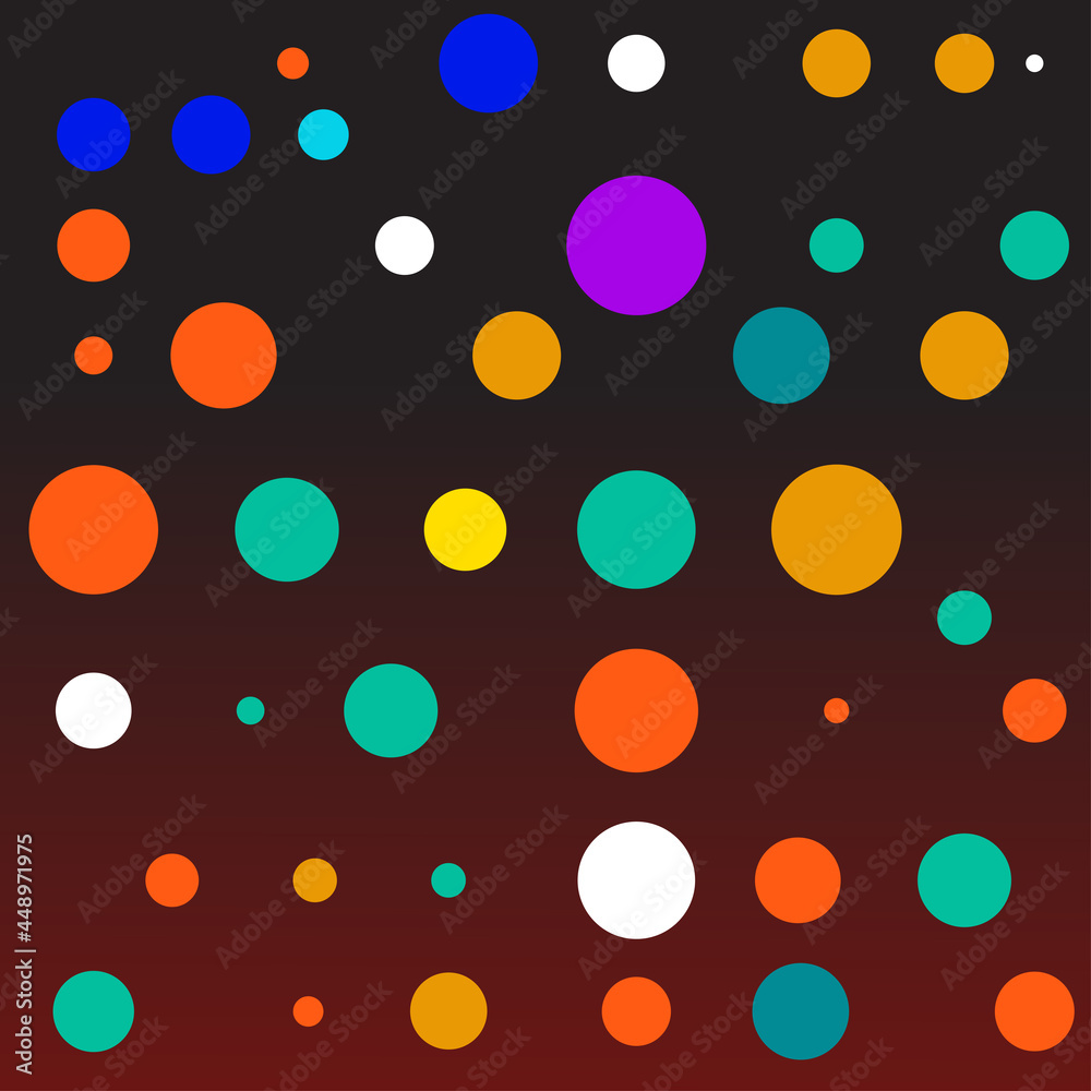 colorful polka dot circle background. Modern style dot texture. Trendy print. Swatches. For printing, wrapping paper, wallpaper, textile, fabric colorful polka dot circle background. Modern style dot texture. Trendy print. Swatches. For printing, wrapping paper, wallpaper, textile, fabric