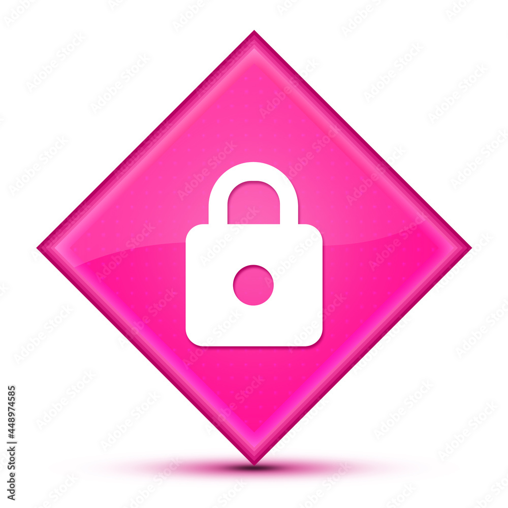 https icon isolated on special pink diamond button illustration https icon isolated on special pink diamond button illustration