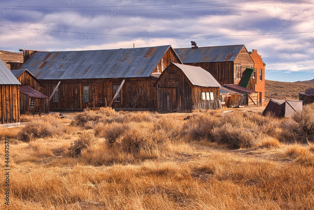 Obraz premium Bodie ghost town in the High Sierras