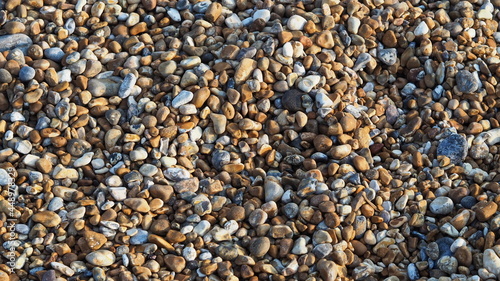 small pebbles on the seashore