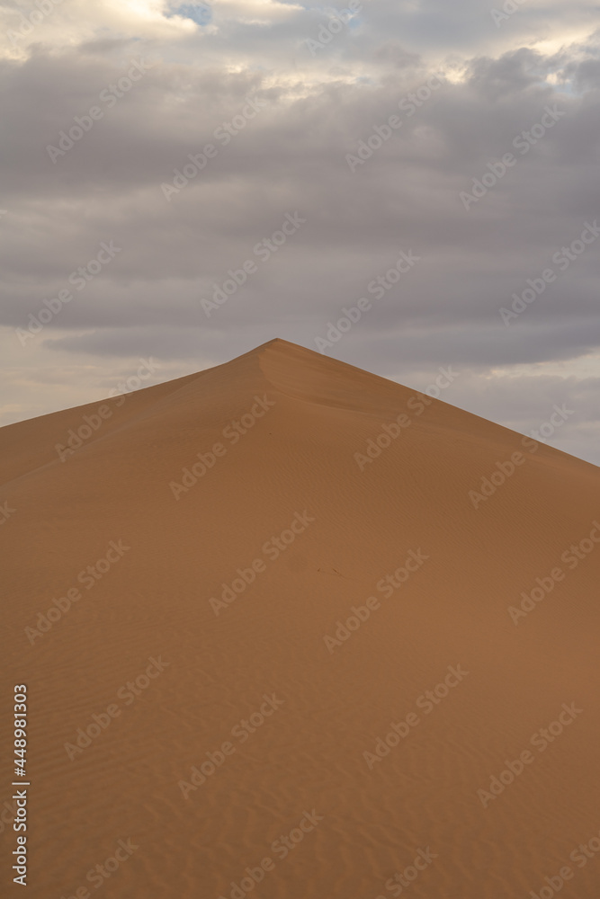 The dunes at the Gobi Desert
