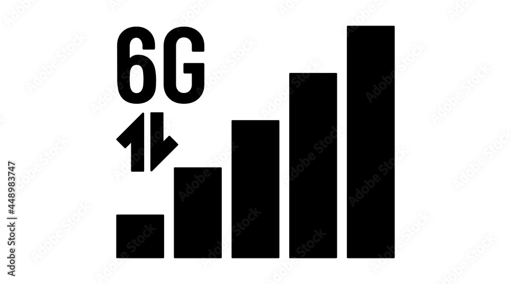 Smartphone signal reception panel bar. Mobile communication vector icon. Smartphone signal reception panel bar. Mobile communication vector icon.