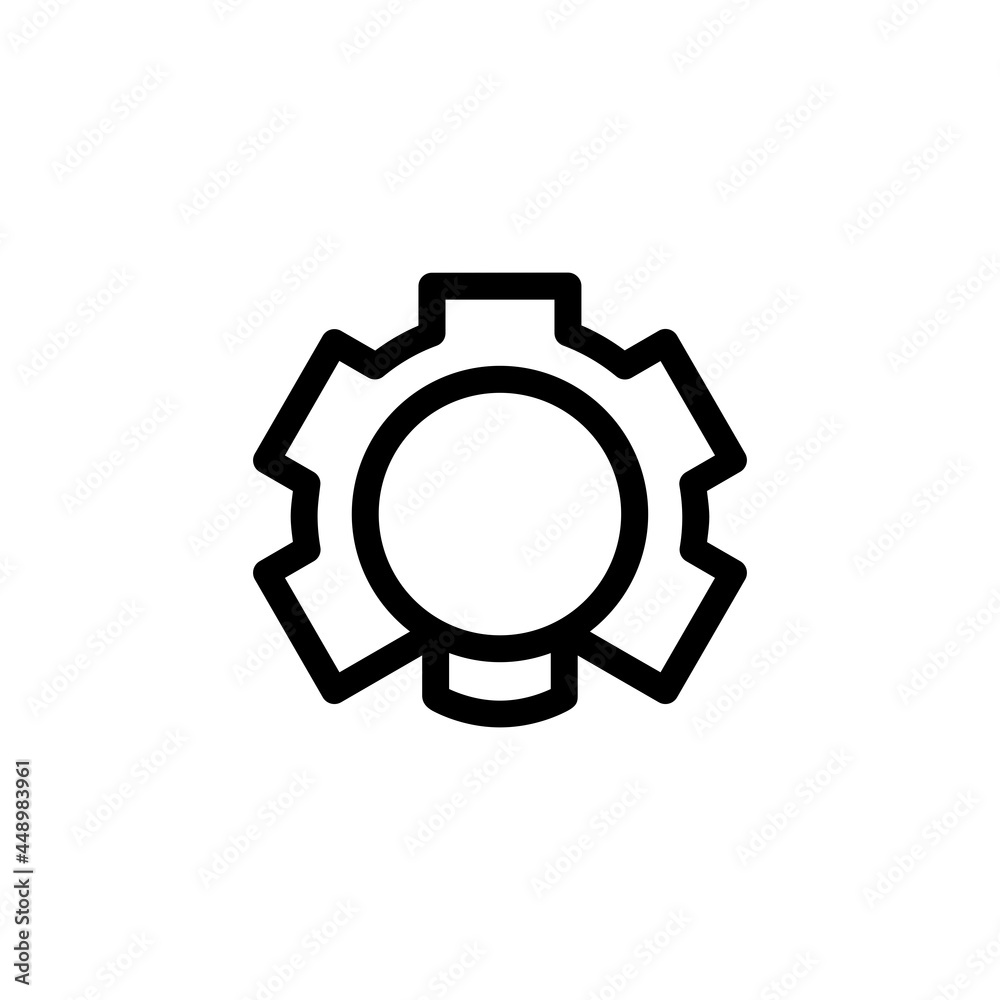 Chakram Weapon Monoline Icon Logo for Graphic Design Chakram Weapon Monoline Icon Logo for Graphic Design