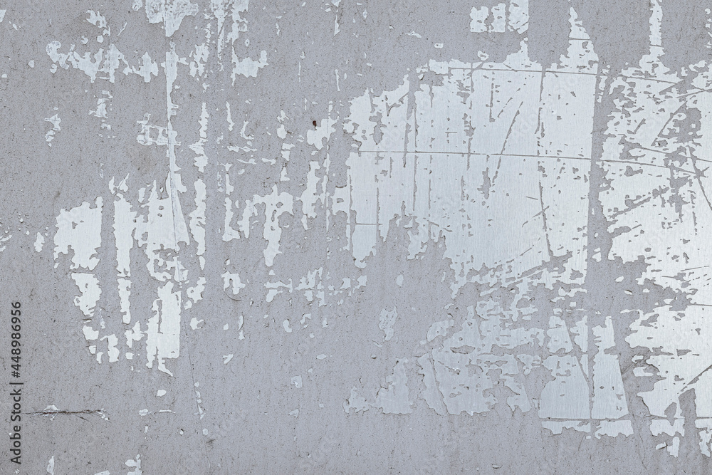 Distressed gray wall texture, grunge background.