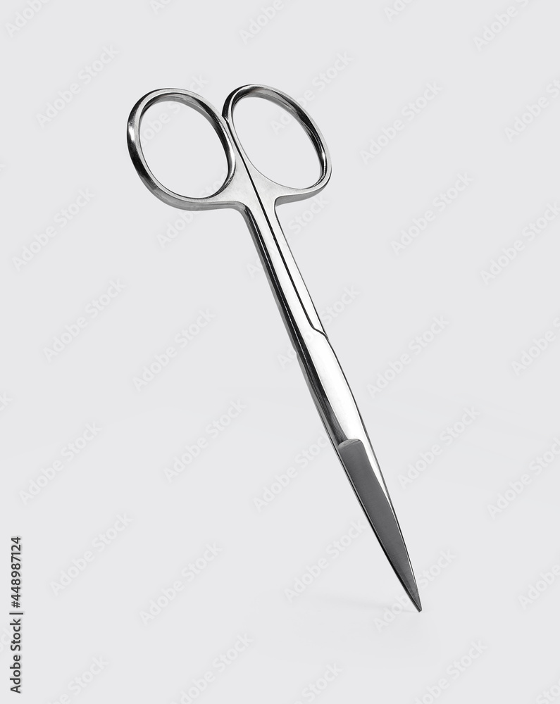 Surgical instrument on white background Surgical instrument on white background