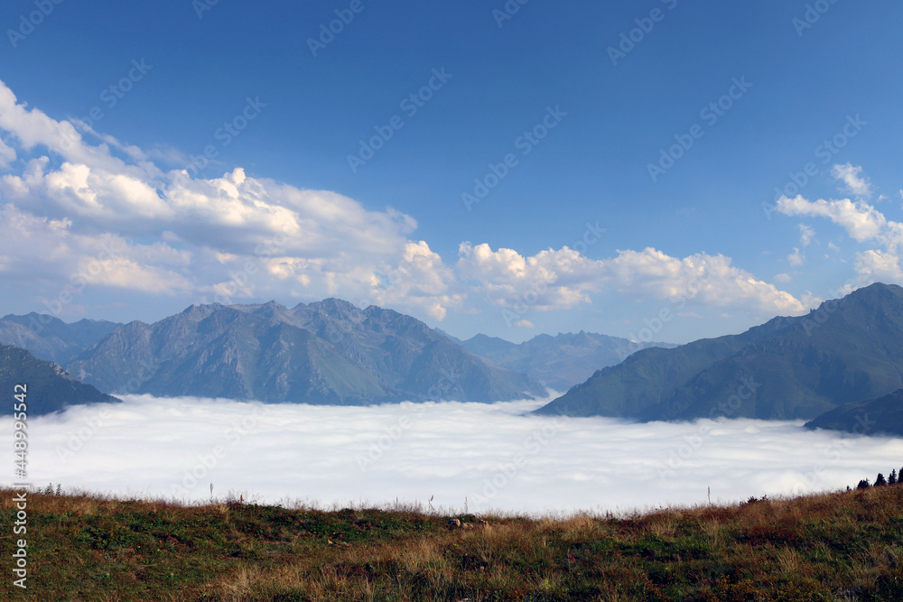cloud over mountains :Kaçkar Mountains 