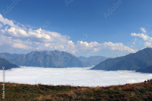 cloud over mountains :Kaçkar Mountains 