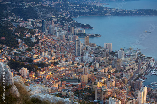 Cityscape of Montecarlo  Principality of Monaco