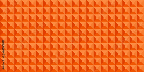 Orange geometric background. Vector illustration. 