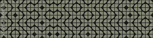 Abstract Geometric Pattern generative computational art illustration