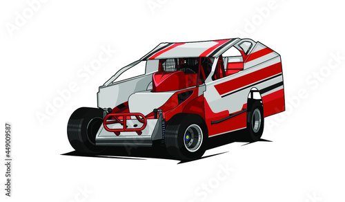 car sport illustration