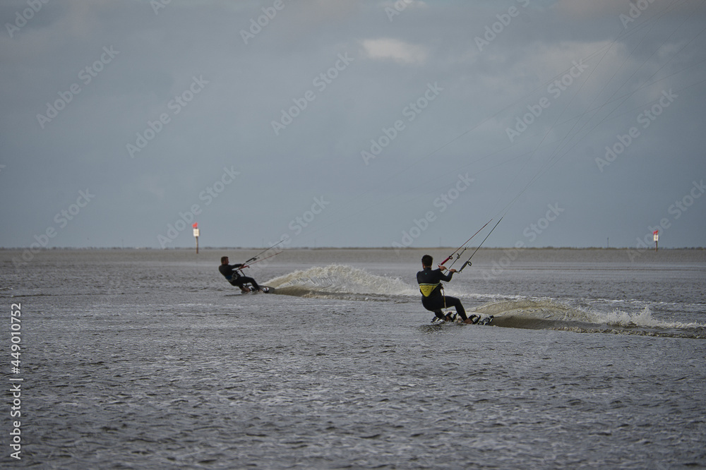 Fototapeta premium Kitesurfer