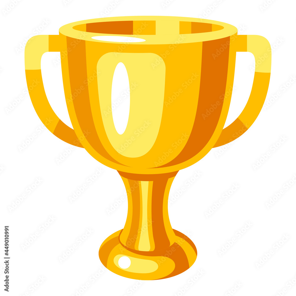 Gold cup icon. Illustration of award sports or corporate competitions. Gold cup icon. Illustration of award sports or corporate competitions.