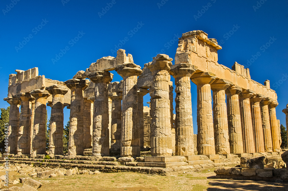 Obraz premium Ruiny Sabrathy w Libii