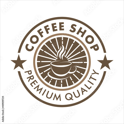coffee shop logo design