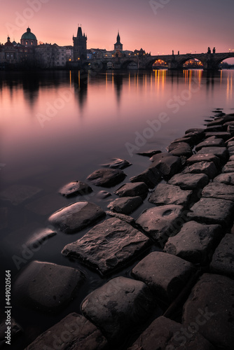 Fotografía charles bridge prague