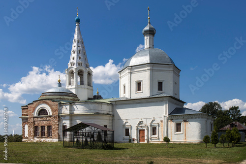 Trinity Cathedral (Troitskiy sobor) is Serpukhov's oldest church founded in 13th-century, located on the Sobornaya Gora. History and travel. photo