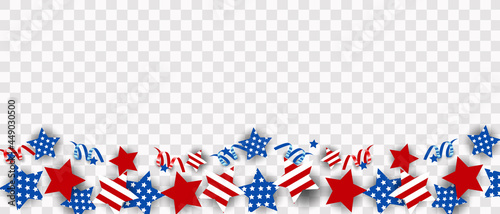 Honoring all who served, Thank you veterans, Veterans Day, November 11. USA ribbons and flags